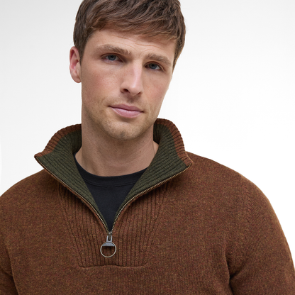 Nelson Essential Half Zip Knitted Jumper