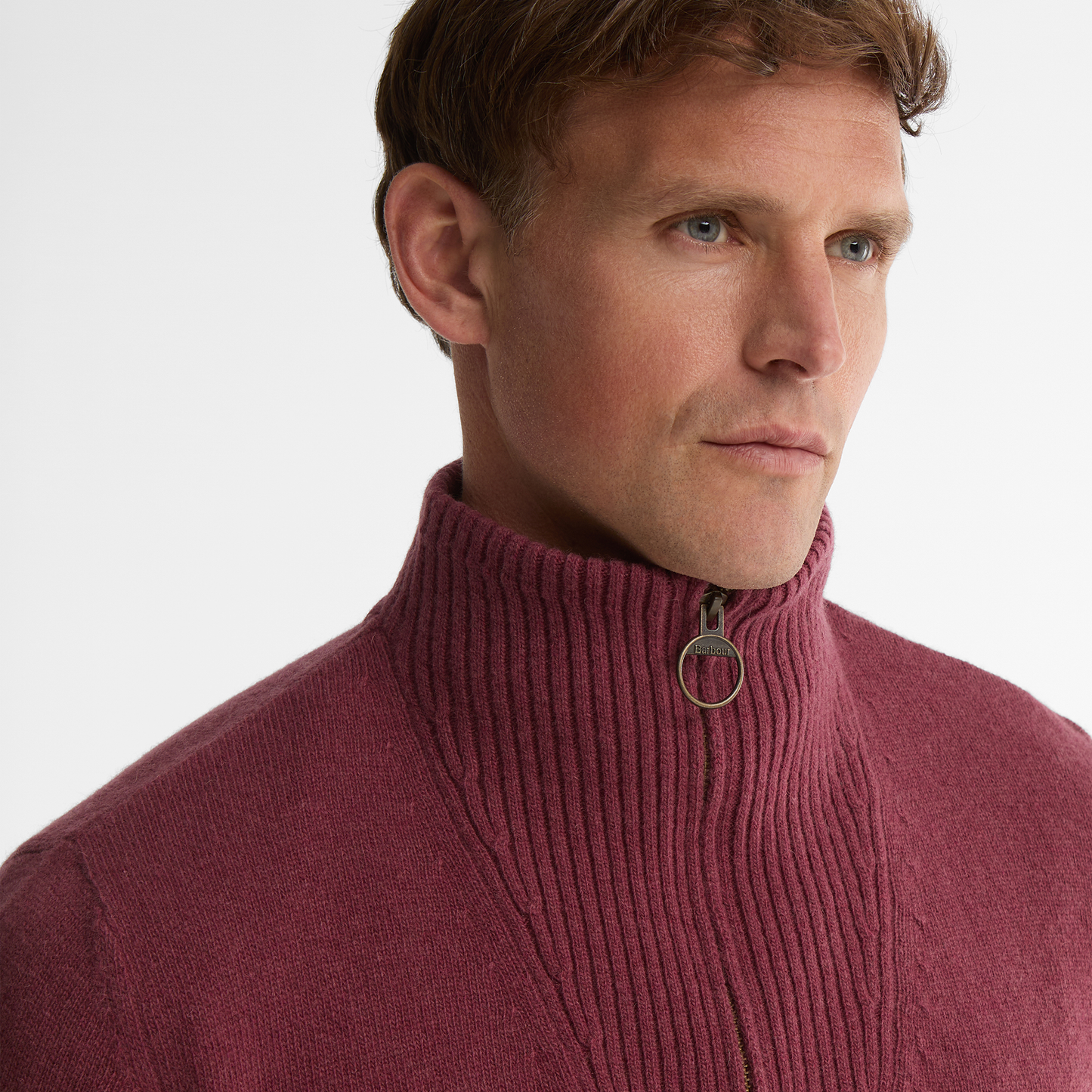 Nelson Essential Half Zip Knitted Jumper