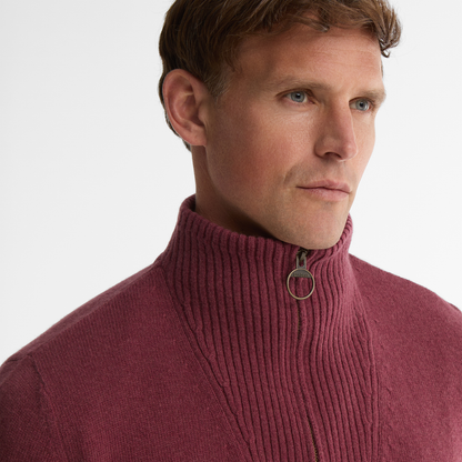 Nelson Essential Half Zip Knitted Jumper