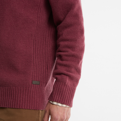 Nelson Essential Half Zip Knitted Jumper