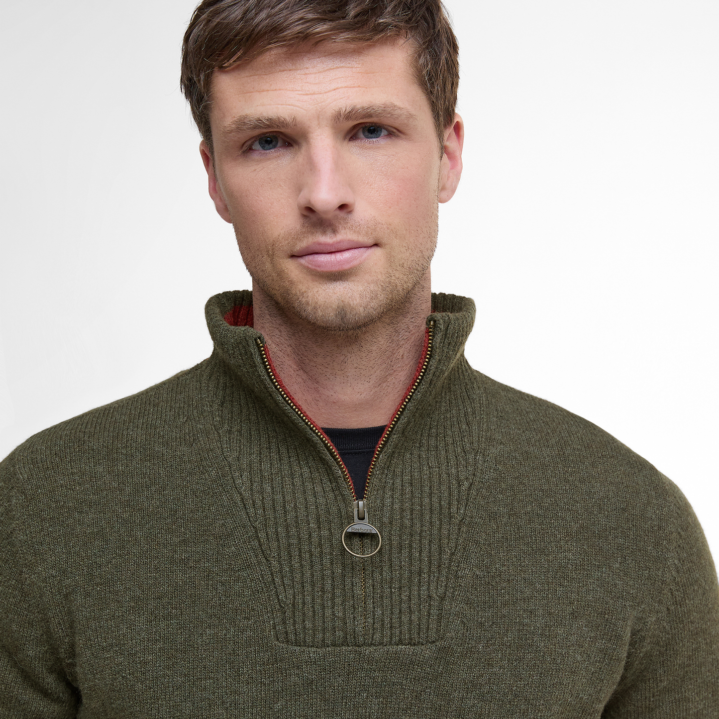 Nelson Essential Half Zip Knitted Jumper