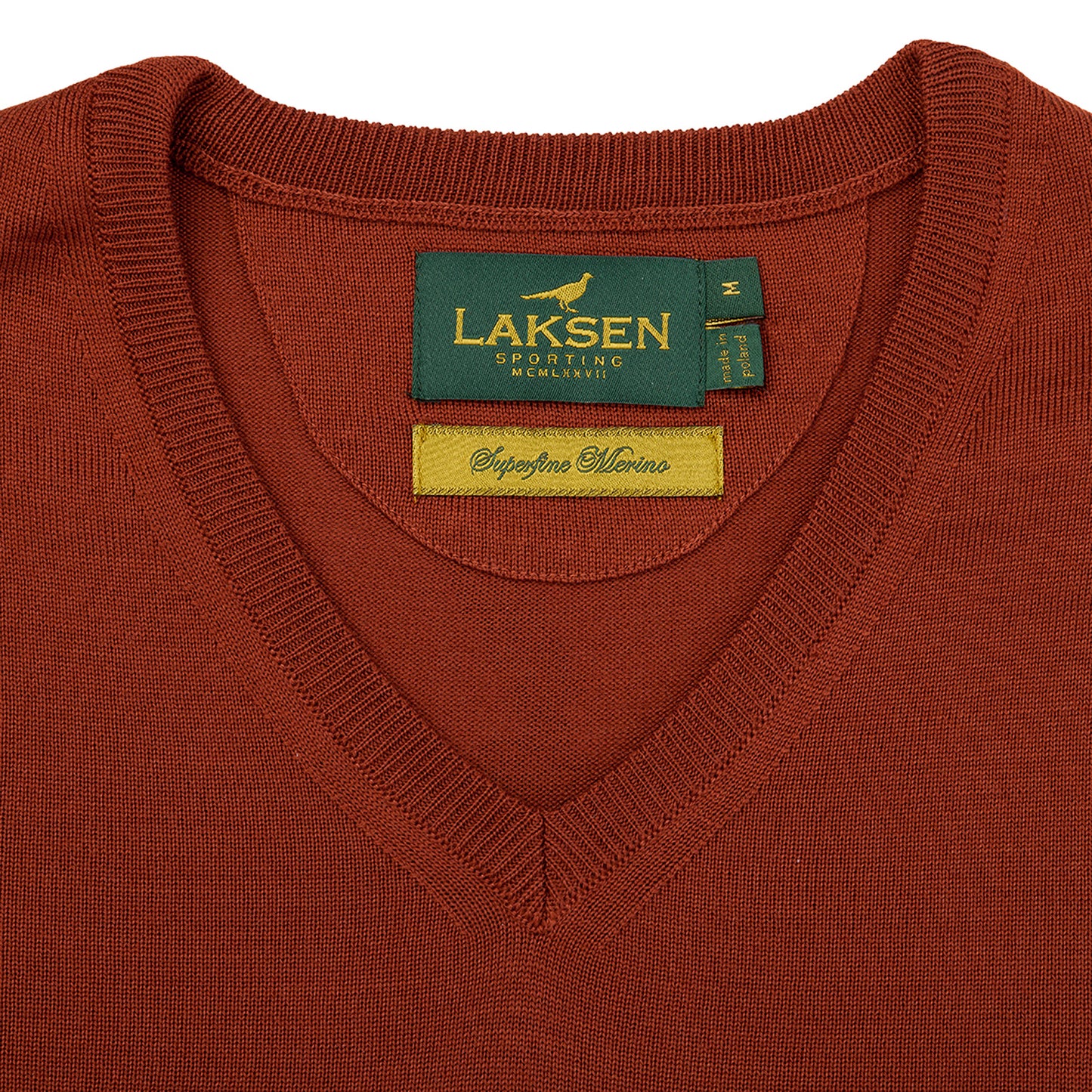 Sussex V-Neck Merino Knit