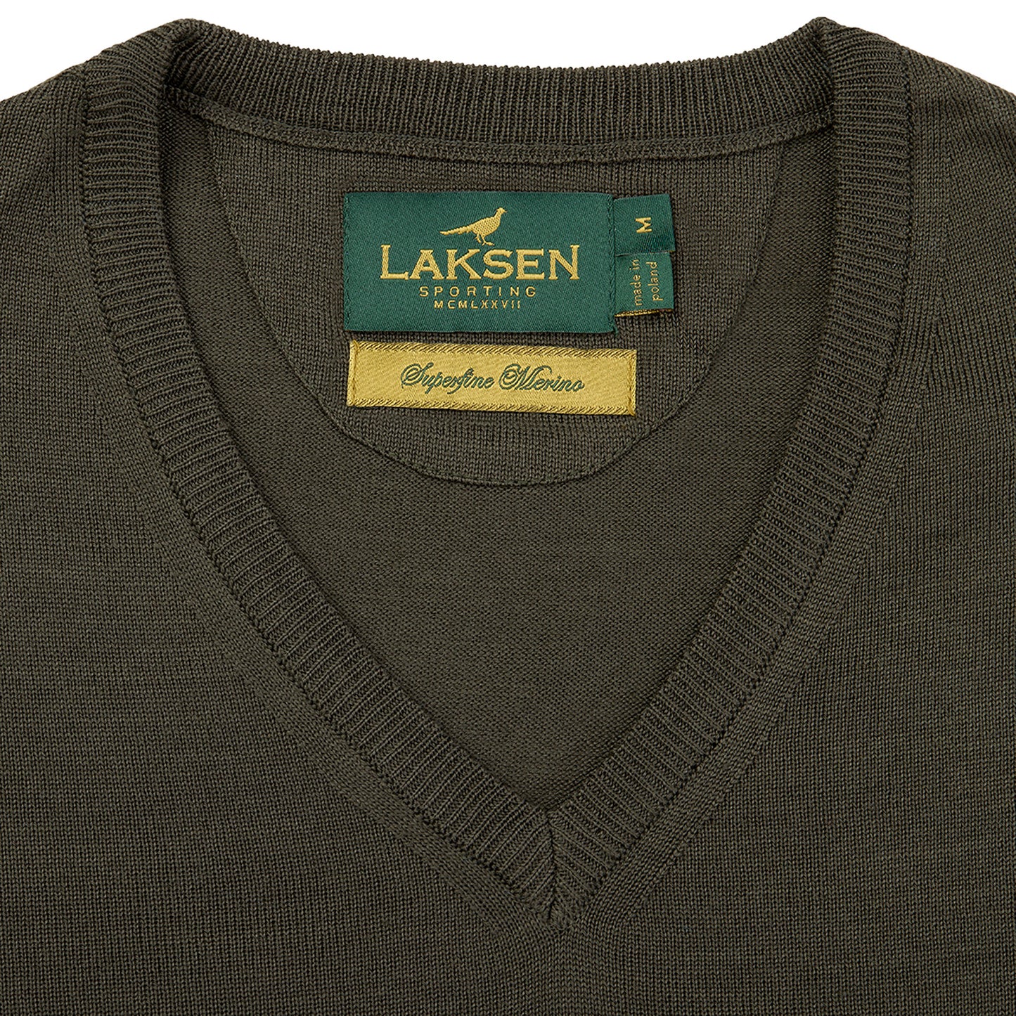 Sussex V-Neck Merino Knit