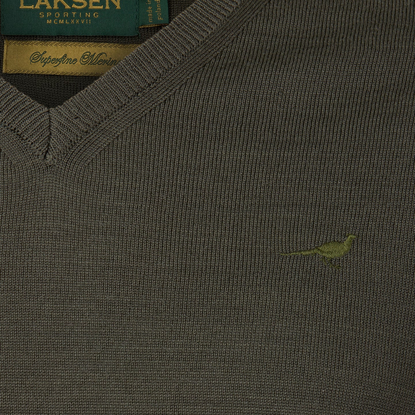 Sussex V-Neck Merino Knit
