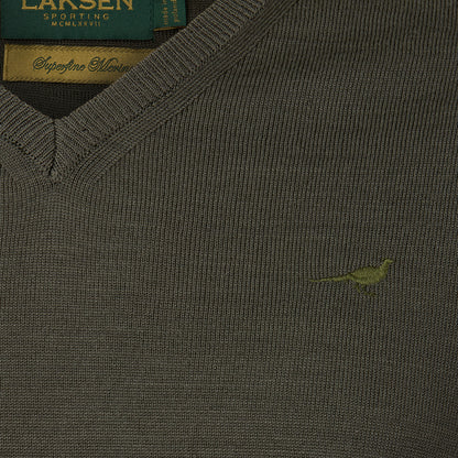 Sussex V-Neck Merino Knit