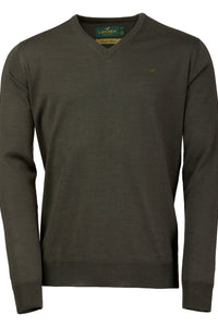 Sussex V-Neck Merino Knit