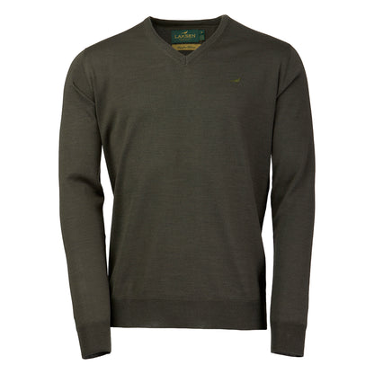 Sussex V-Neck Merino Knit