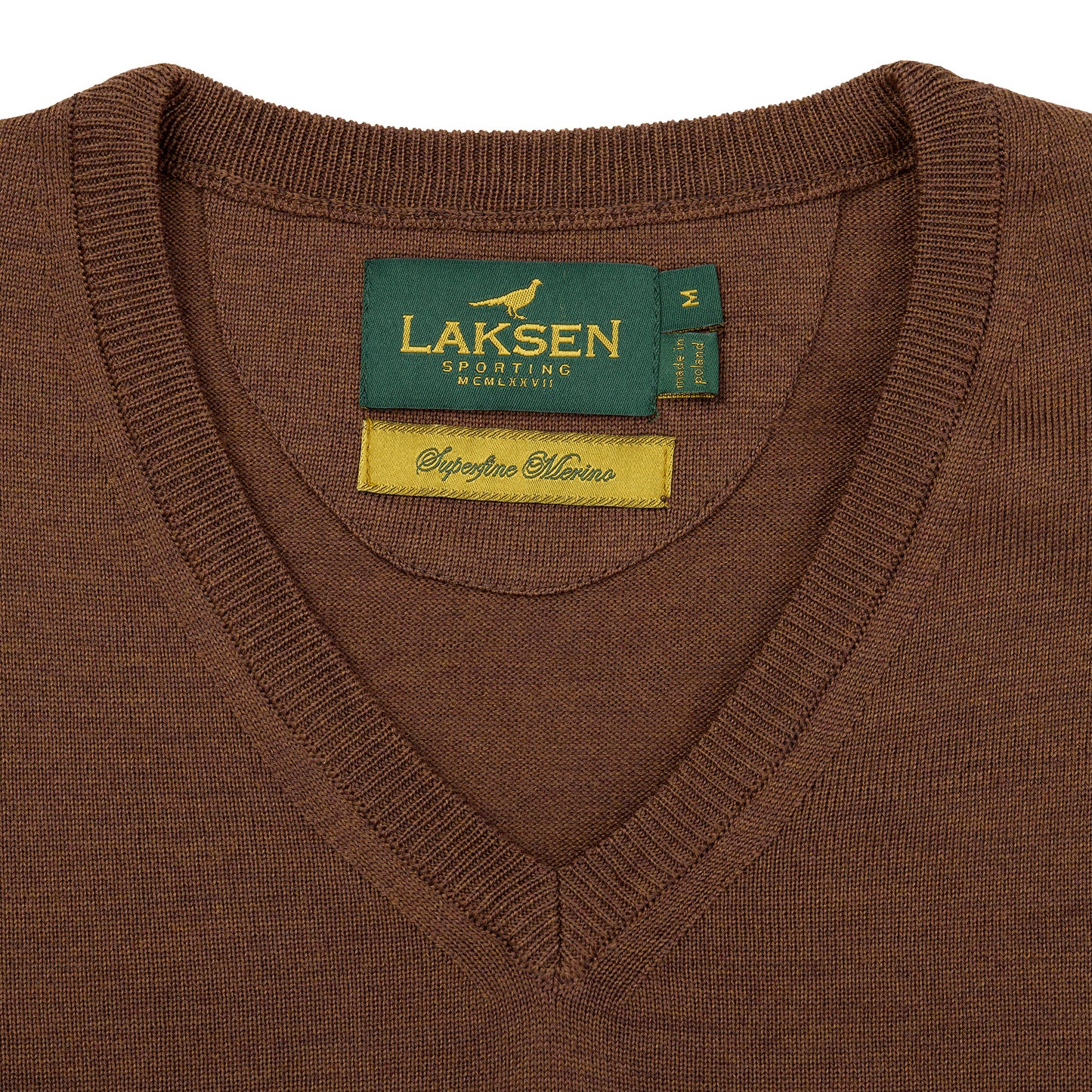 Sussex V-Neck Merino Knit