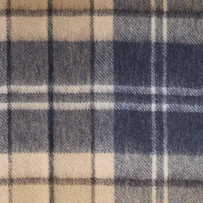 Wool Cashmere Tartan Scarf