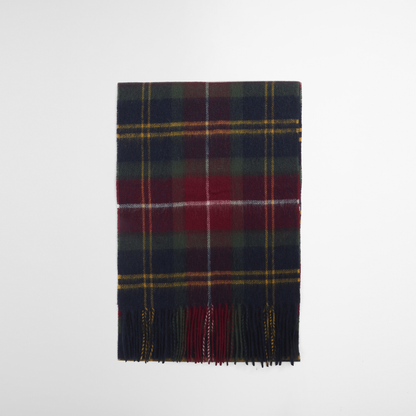 Wool Cashmere Tartan Scarf