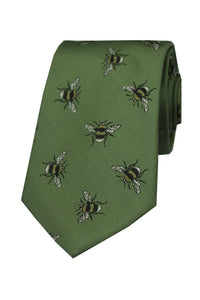 Bumble Bee Luxury Silk Tie