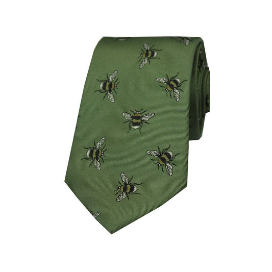 Bumble Bee Luxury Silk Tie
