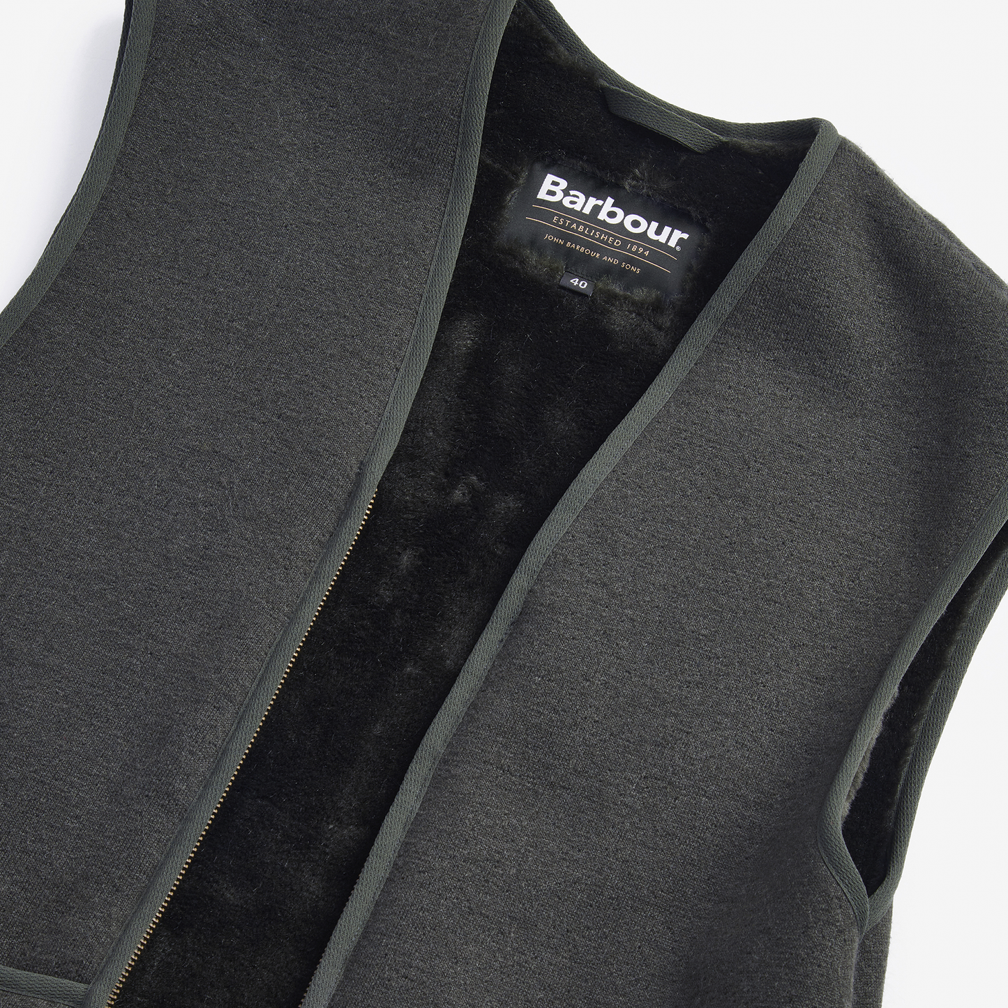 Warm Pile Waistcoat Zip-In Liner