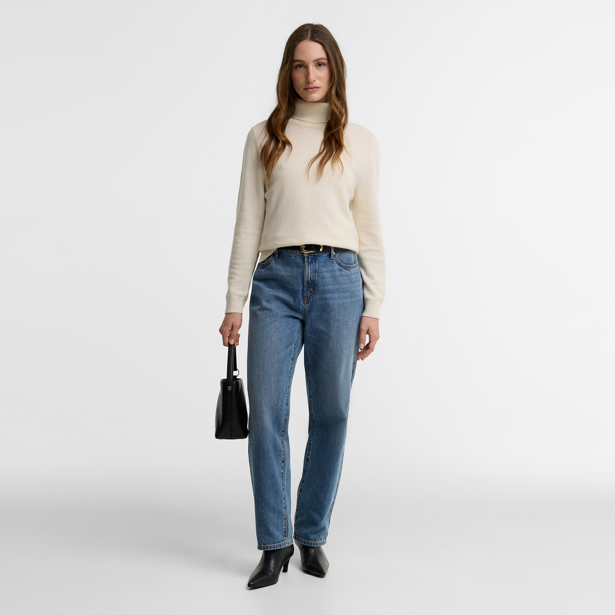 Pendle Roll Neck Knit