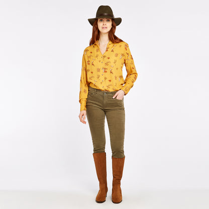 Honeysuckle Pincord Trousers