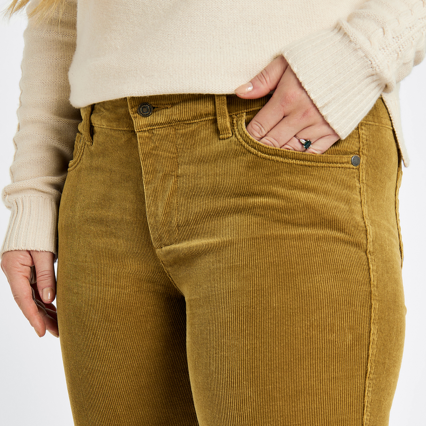 Honeysuckle Pincord Trousers