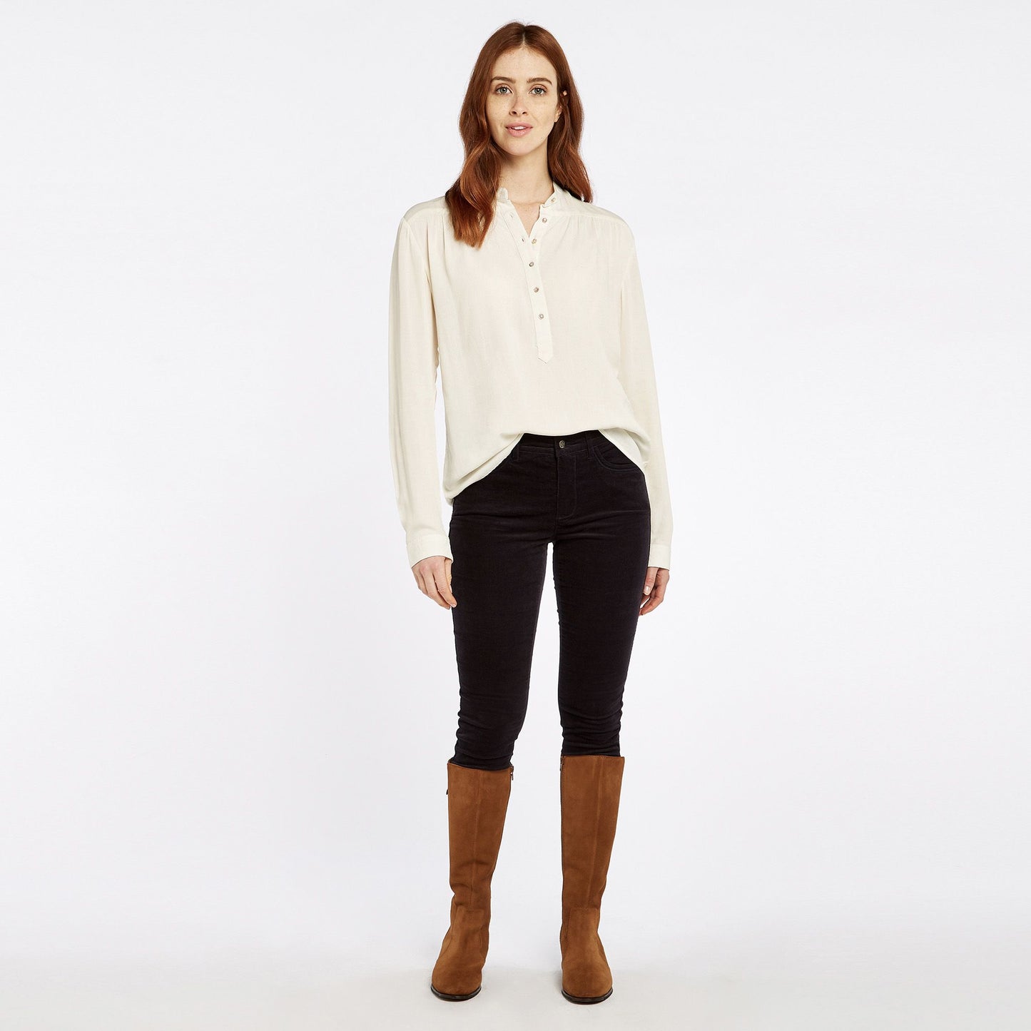 Honeysuckle Pincord Trousers