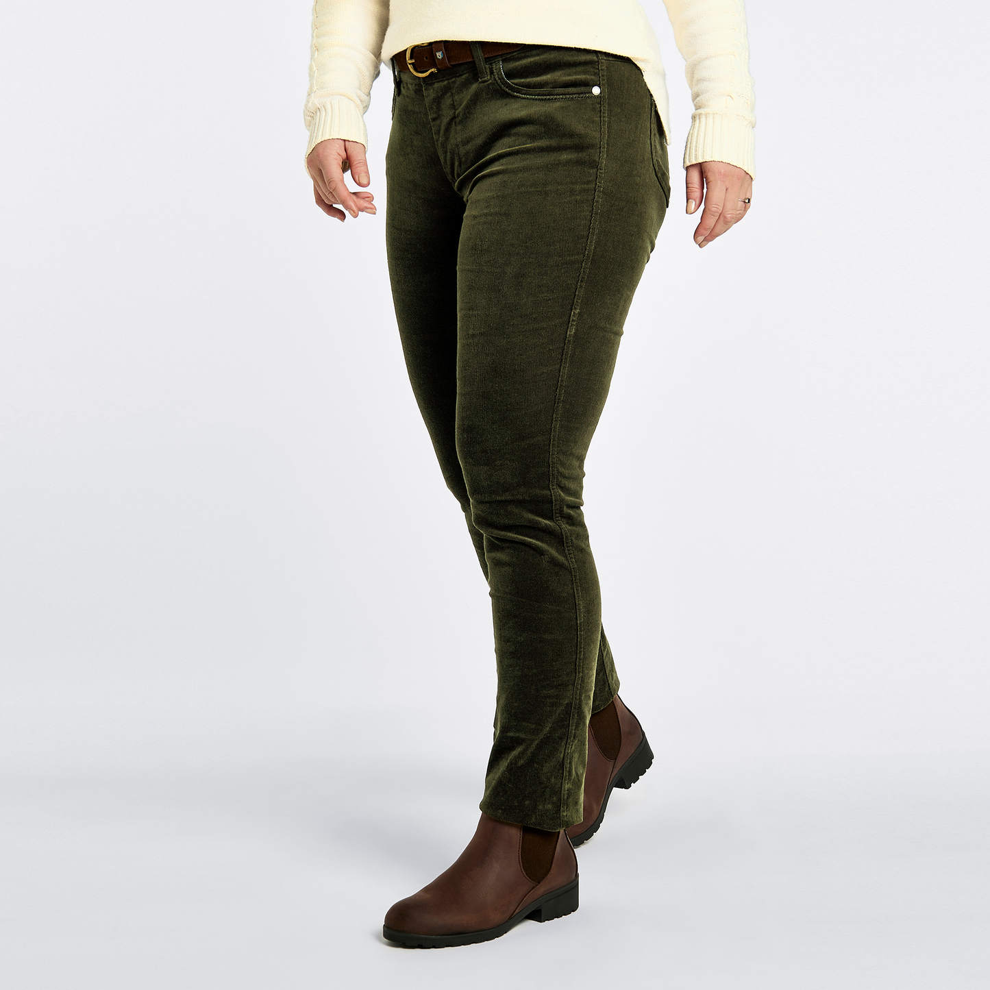 Honeysuckle Pincord Trousers