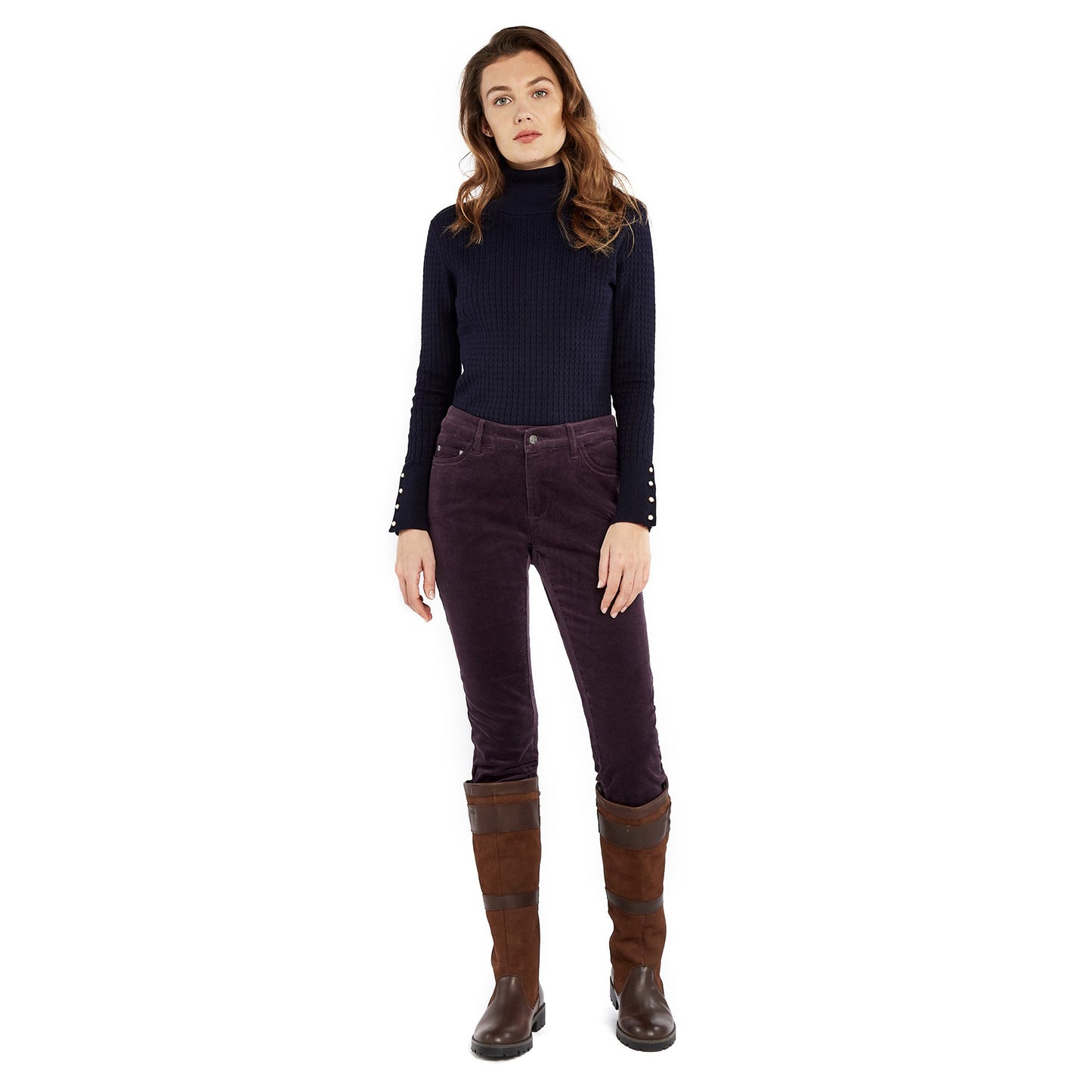 Honeysuckle Pincord Trousers