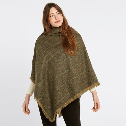 Hazelwood Tweed Poncho