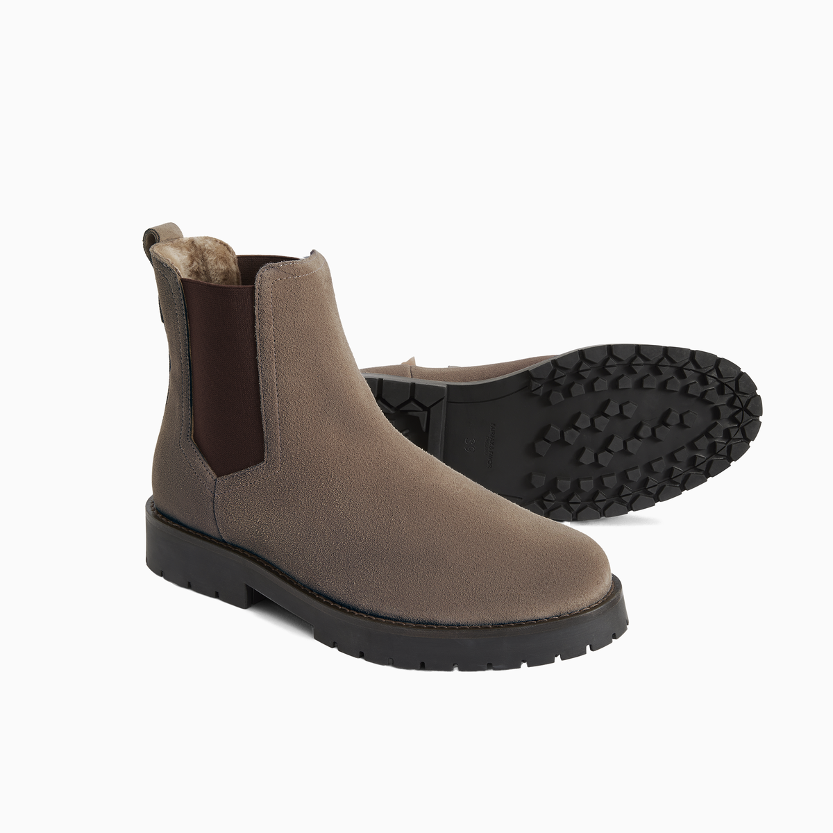 Sheepskin Boudica Chelsea Boot