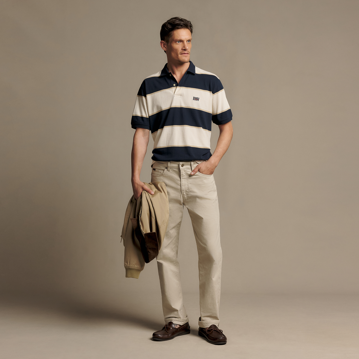 Balmain Stripe Polo