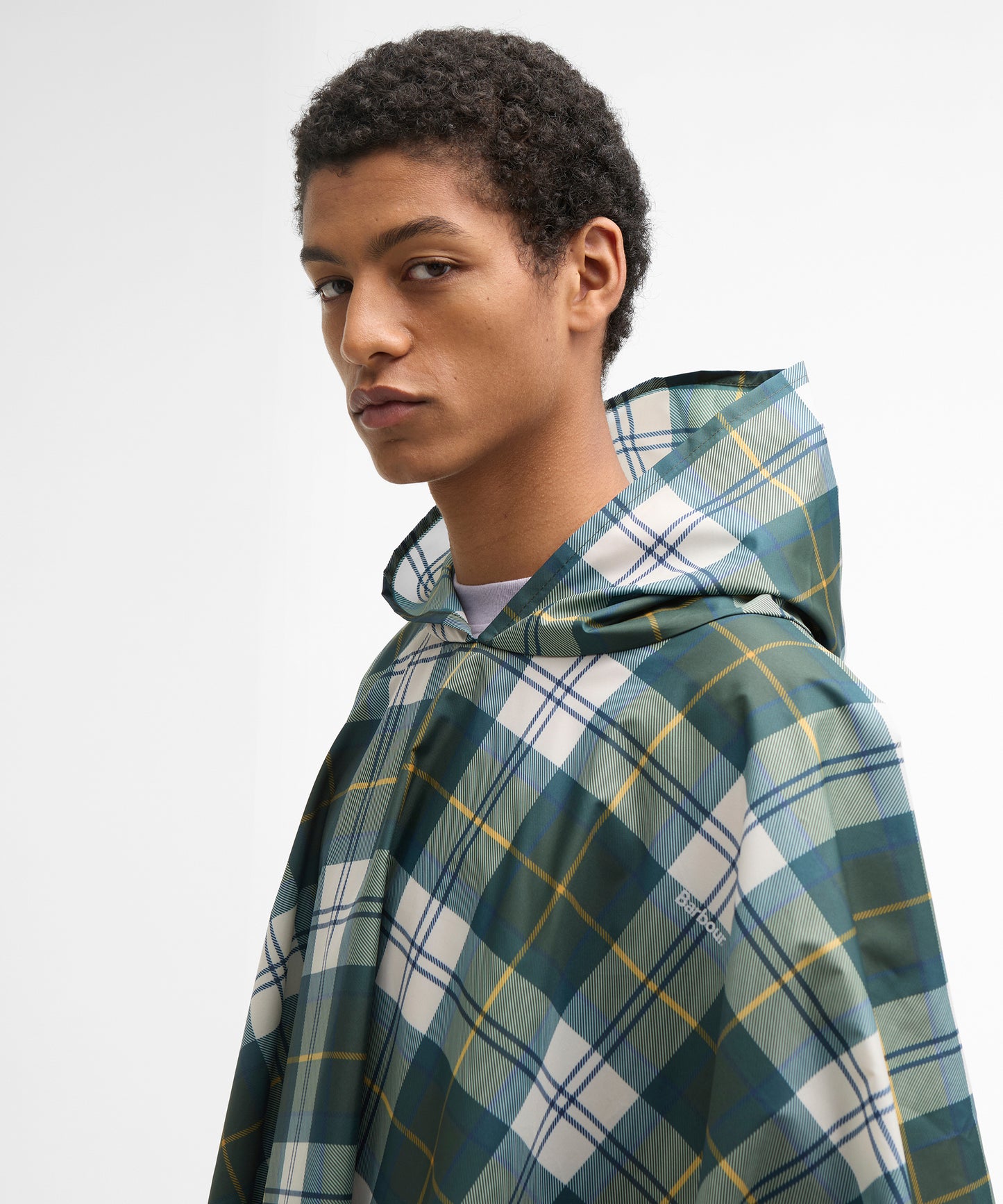 Tartan Showerproof Poncho