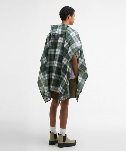 Tartan Showerproof Poncho