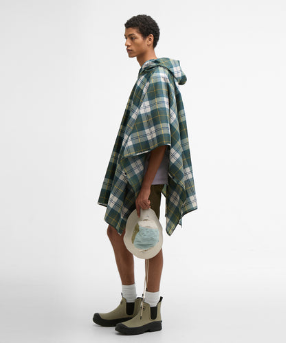 Tartan Showerproof Poncho