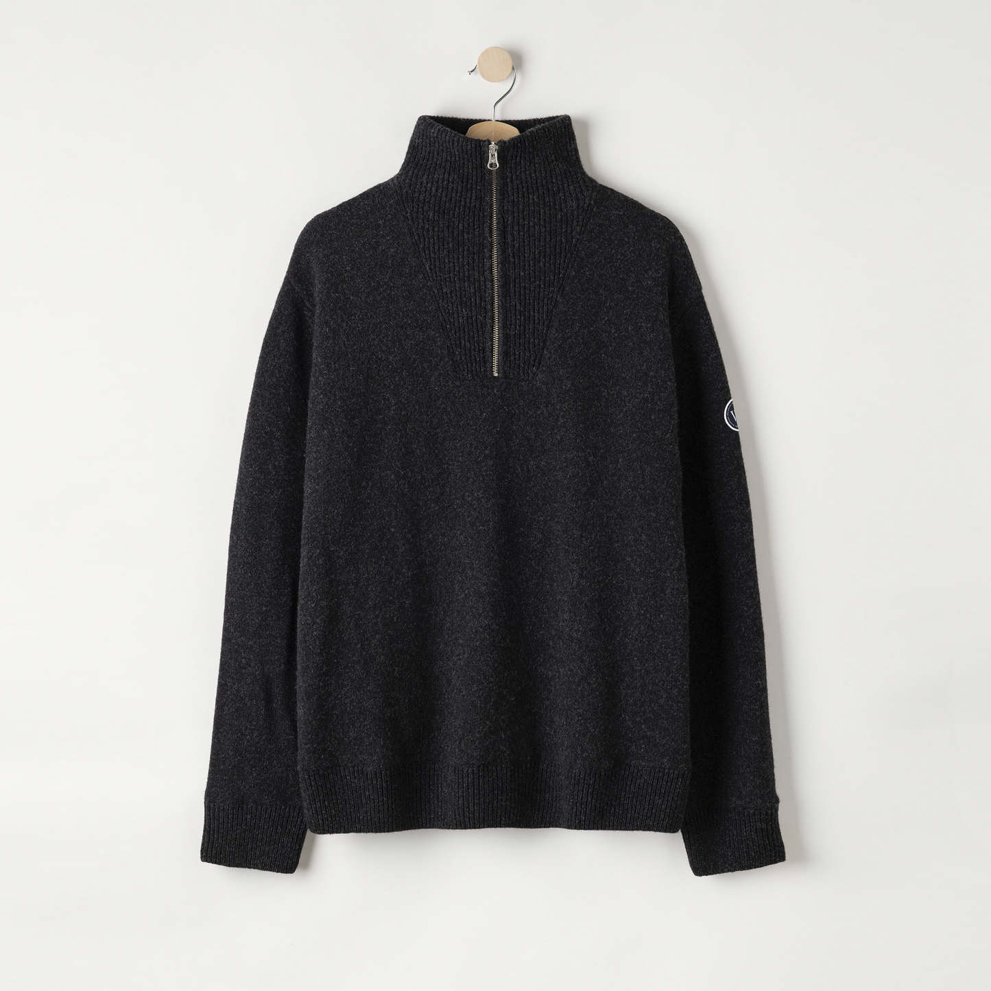 Bosse Wool Zip Neck 