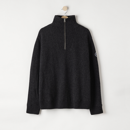 Bosse Wool Zip Neck 