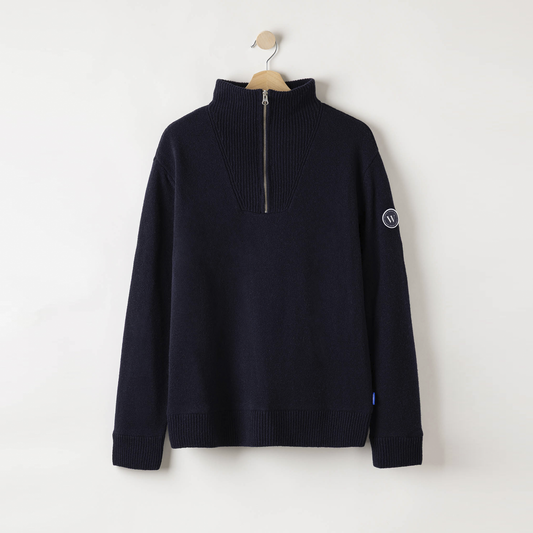 Bosse Wool Zip Neck 