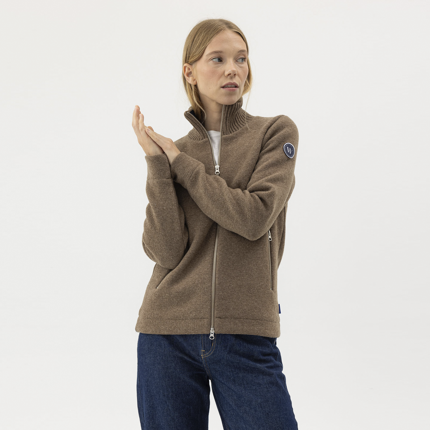 Claire Full Zip Windproof Sweat