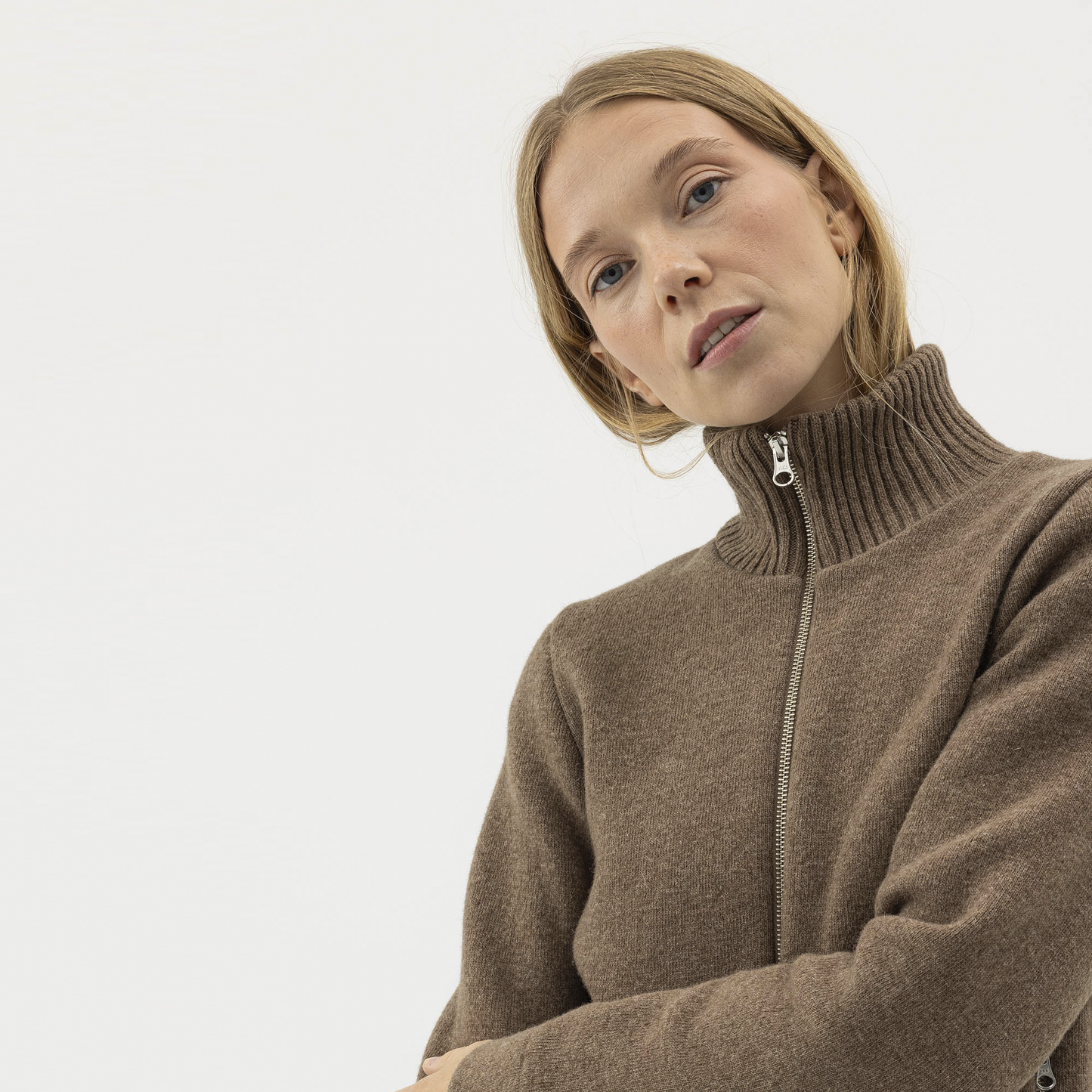 Claire Full Zip Windproof Sweat