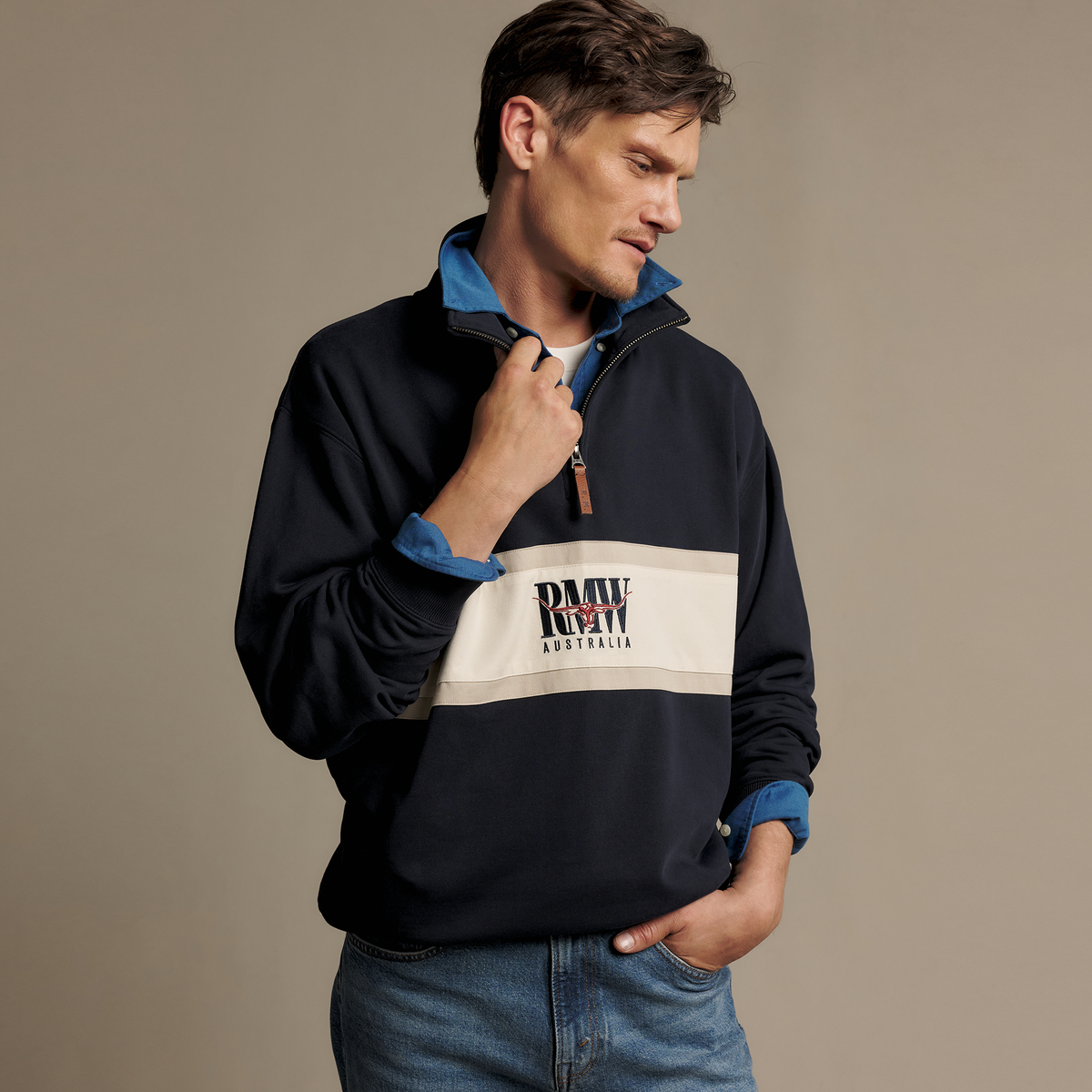 Classic R.M.W. Quarter-Zip