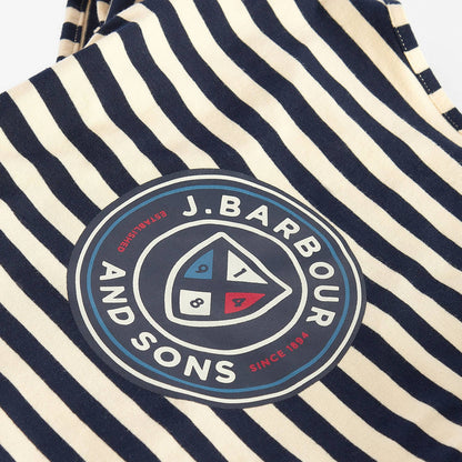 Dog Printed Logo Striped T-shirt