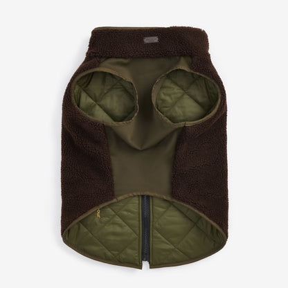 Reversible Quilt/Borg Fleece Dog Coat