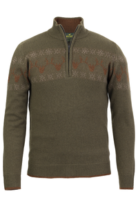 Deer Jacquard Jumper