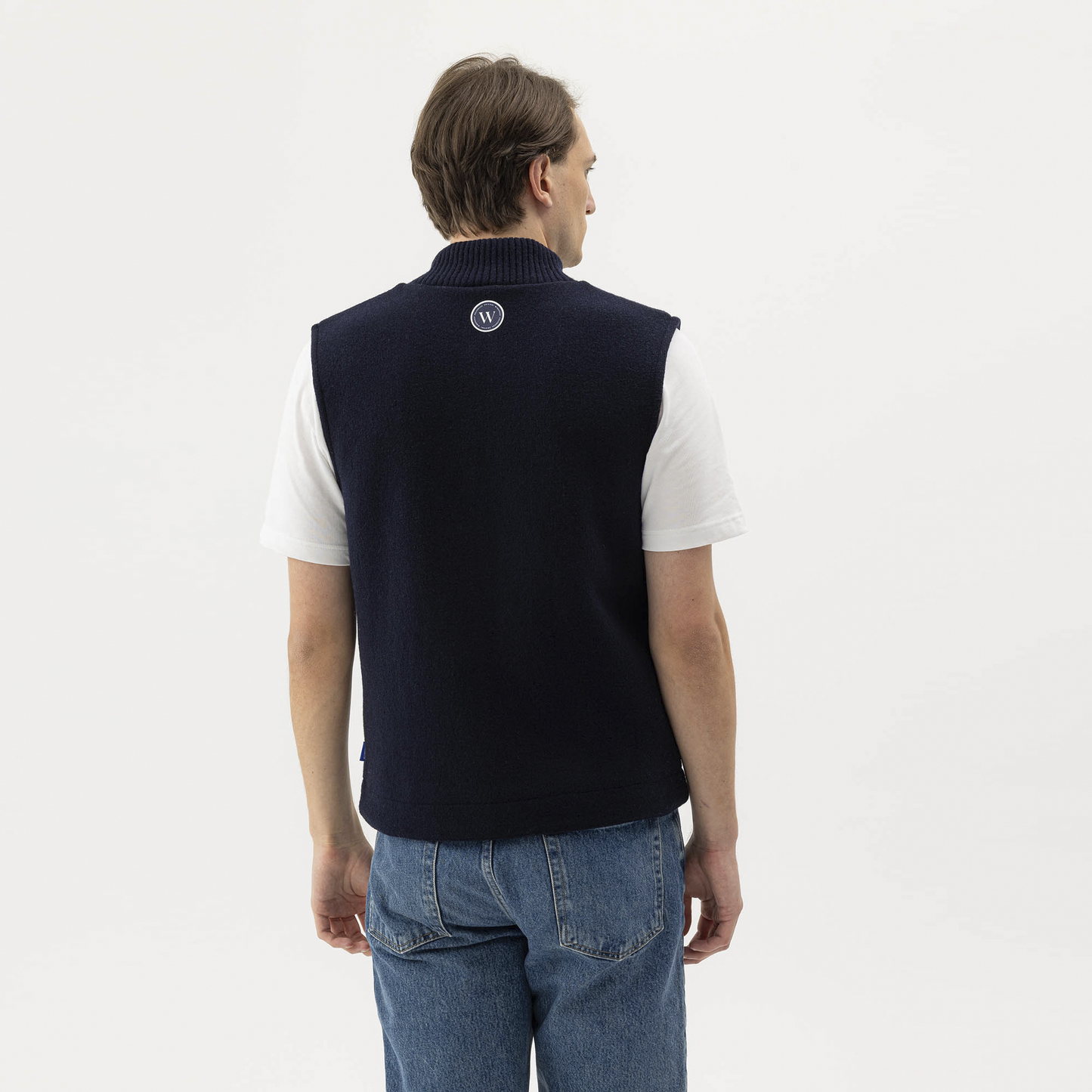 Fred Knitted Wool Gilet