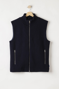 Fred Knitted Wool Gilet