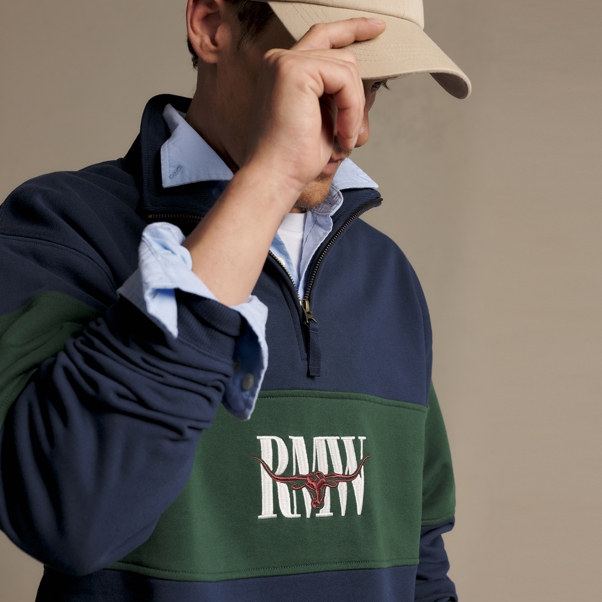 Heritage Panel Quarter-Zip