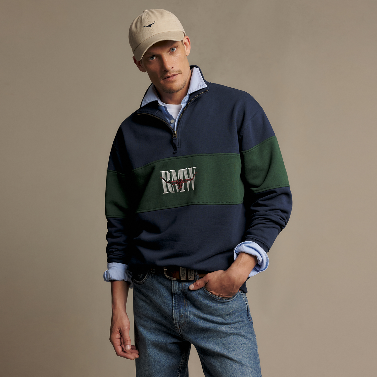 Heritage Panel Quarter-Zip