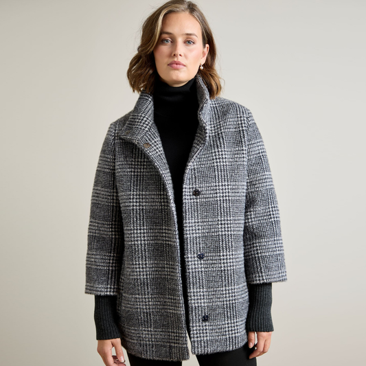 Olga Stand up Collar Coat 