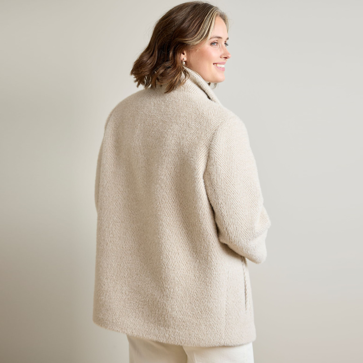 Olga Stand up Collar Coat 
