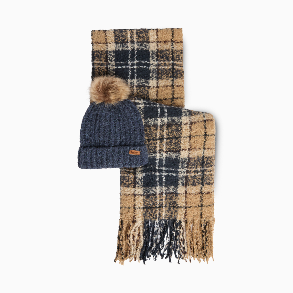 Saltburn Beanie & Tartan Set