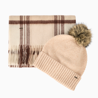 Newbawn Hat And Scarf Gift Set