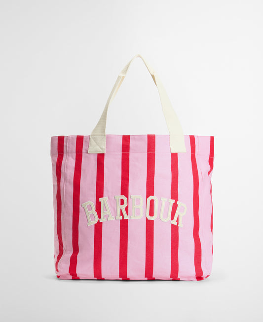 Barbour Emily Stripe Tote Bag