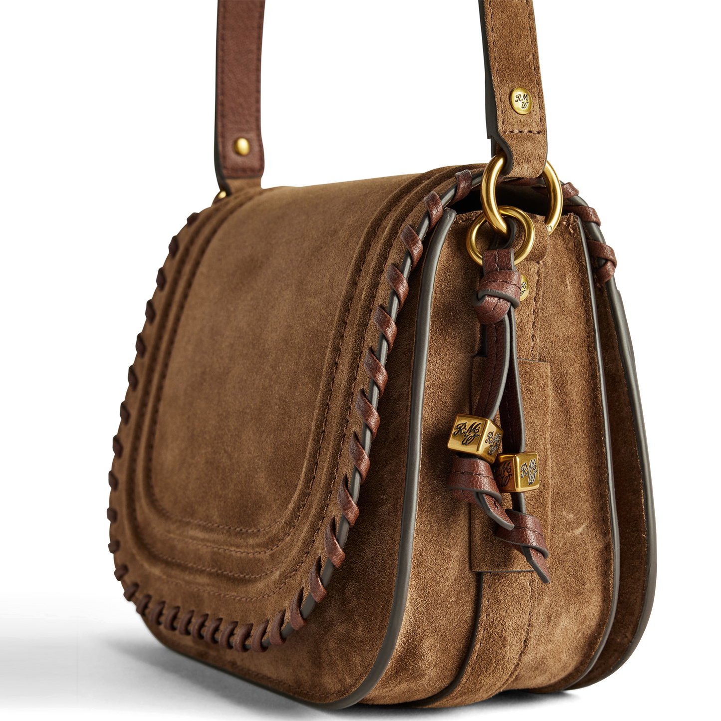 Nomad Suede Saddle Bag