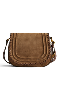 Nomad Suede Saddle Bag