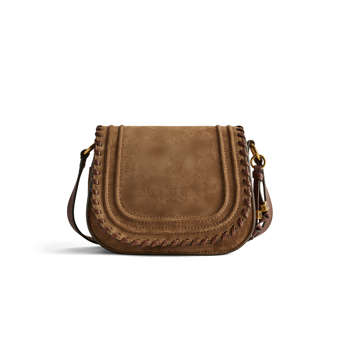 Nomad Suede Saddle Bag